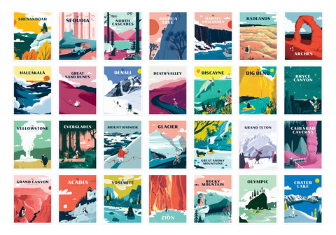 National Parks Postcard set (Second Edition) - image 4