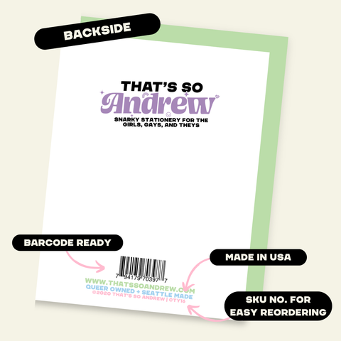 I Heard Proper Ladies Greeting Card - image 3