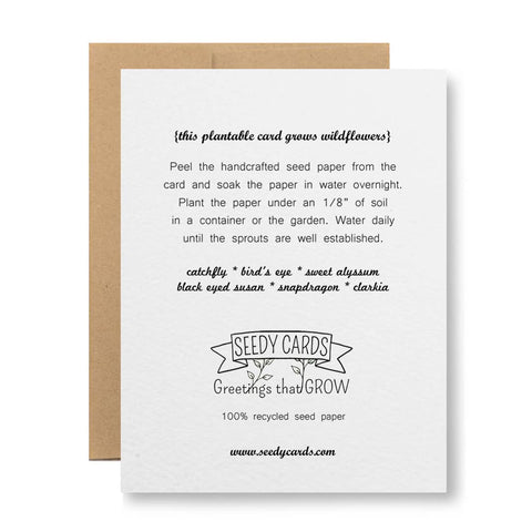 Happy Father's Day - Seed Paper Card - image 2