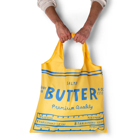 Butter Art Reusable Tote Bag