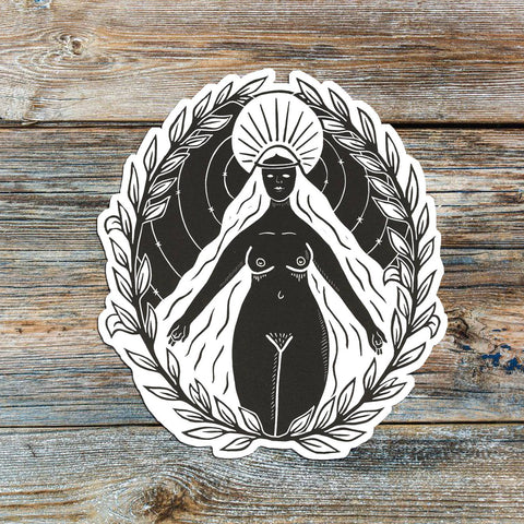 The Goddess Within Vinyl Sticker - image 2
