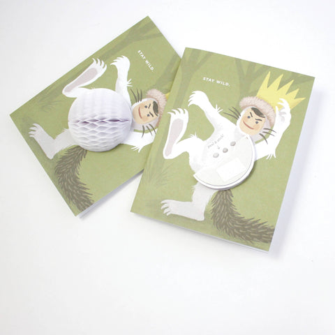 Pop-up Stay Wild Birthday Card - image 5