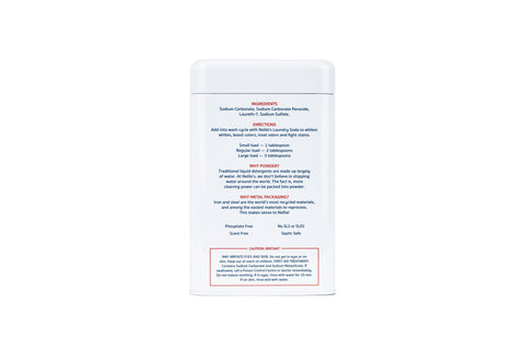 Oxygen Brightener - Laundry Booster - 100 Scoop Tin - image 5