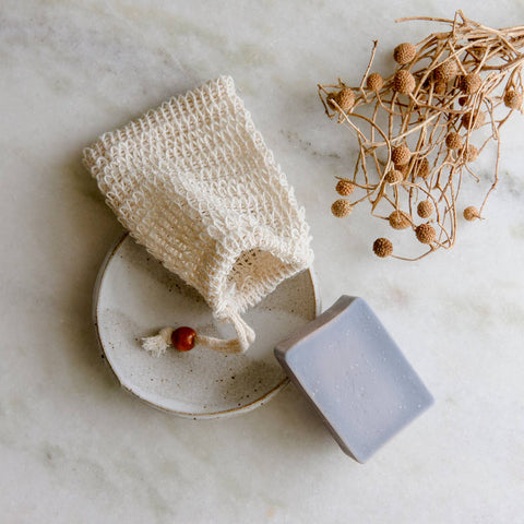 Sisal Soap Saver Bag With Wooden Bead - image 2
