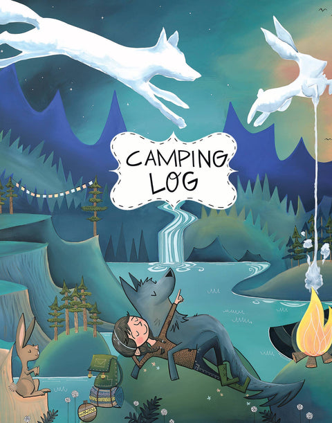 Smoke Clouds Camping Log