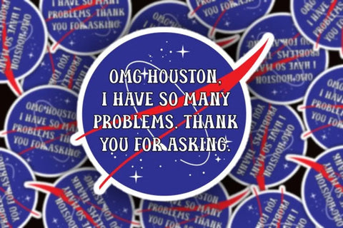 Omg Houston Sticker - image 2