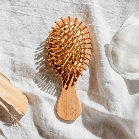 Small Bamboo Hair Brush - image 3