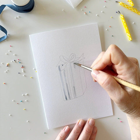 Celebrate paintable watercolor notecard set - image 6