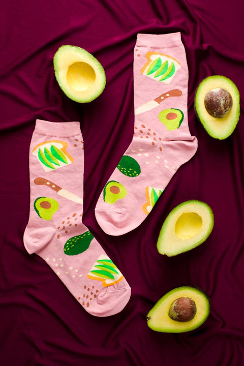 Avocado Toast - Small Crew Socks - Brunch Gifts - image 3