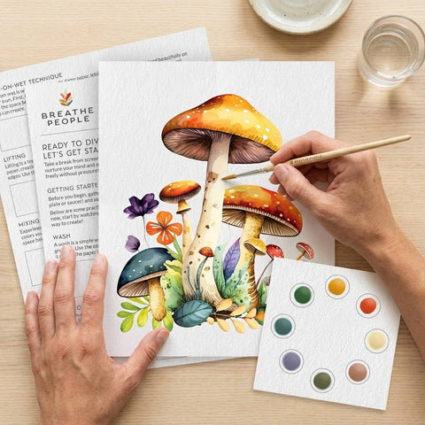 Mushroom All-In-One Watercolor Kit - image 8