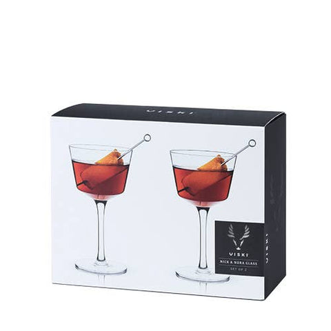 Raye(TM) Angled Crystal Nick & Nora Glasses - Set of 2 - image 2