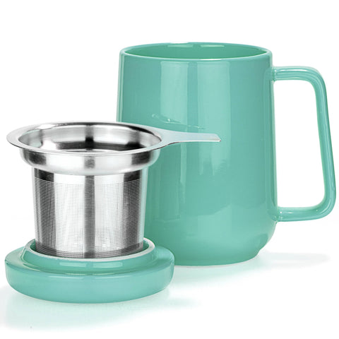 Peak Porcelain Ceramic Mug With Metal Infuser 19oz - image 3