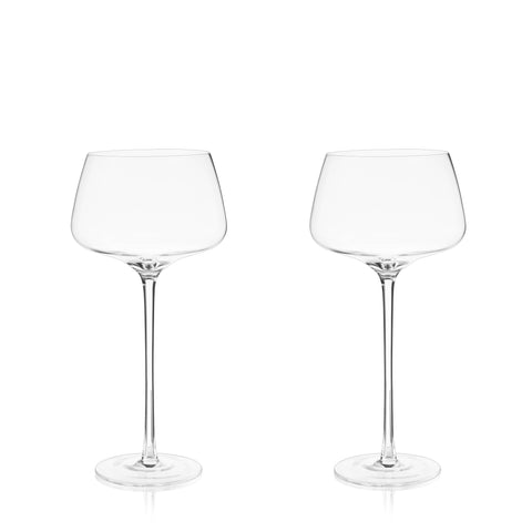 Raye(TM) Angled Crystal Stemmed Amaro Spritz Glasses - Set of 2 - image 7