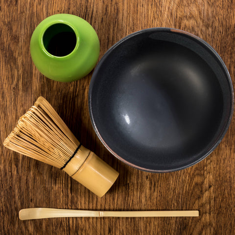 Matcha Tea Startup Gift Set - Bowl, Whisk, Scoop, Holder - image 5