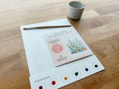 All-In-One Beginner Watercolor Kit - Desert Cactus - image 6