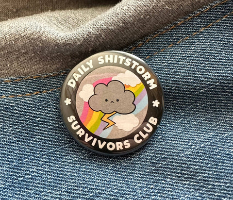 Daily Shitstorm Survivors Club Button