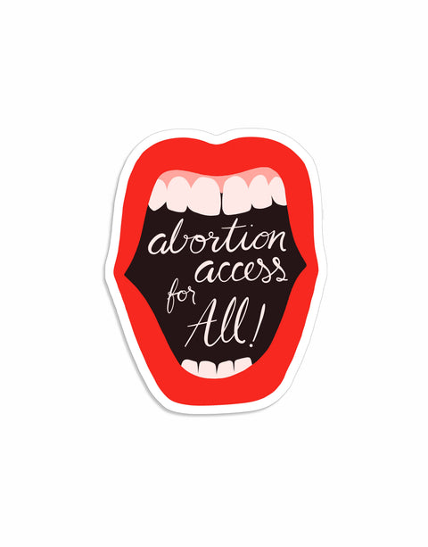 Abortion Access for All Sticker - image 2