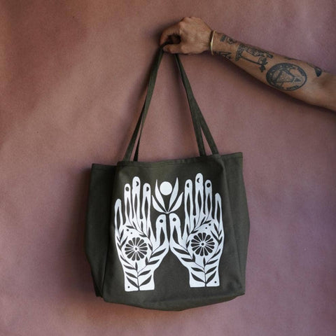 Growth In Your Hands Tote Bag - image 5