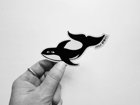 Orca Sticker
