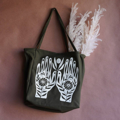 Growth In Your Hands Tote Bag - image 3