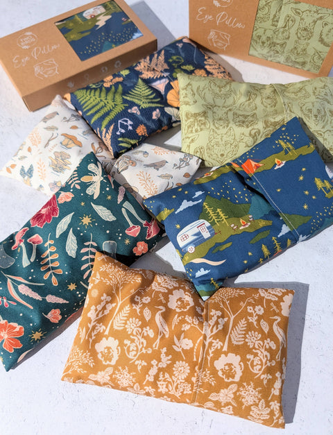Weighted Aromatherapy Eye Pillow - Campfire Stories
