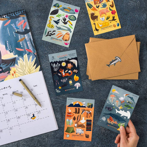 Sticker Sheet Variety 5-Pack