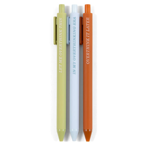 The Overthinker Pen Set