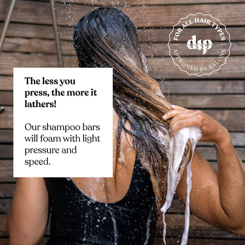 Dip Shampoo Bar: Color Safe, Everyday - Coconut & Almond