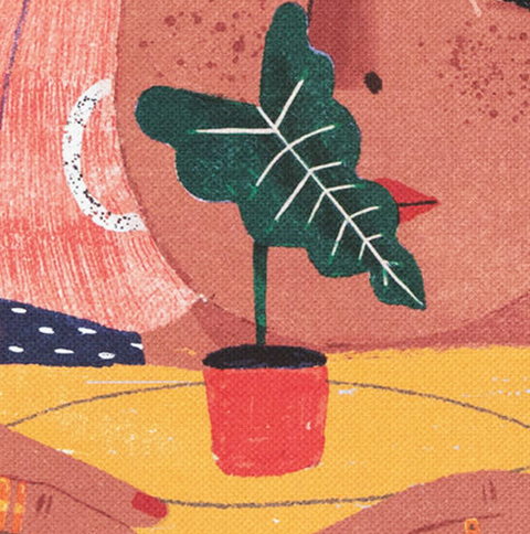 Alocasia Canvas Notebook - image 3