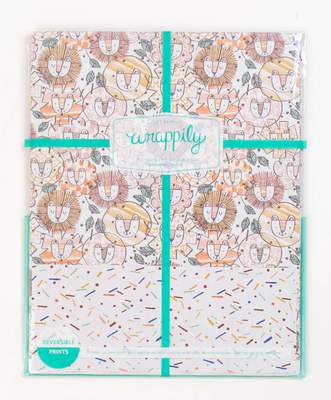Lion Fiesta - Double-sided Eco Wrapping Paper - Everyday - image 5
