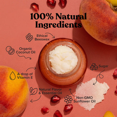 Lip Scrub - Pomegranate Peach - image 3