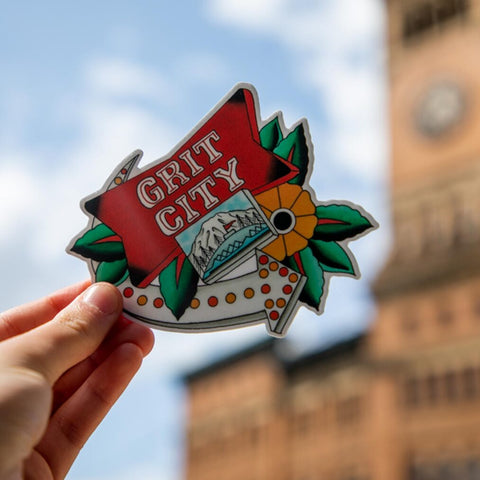 Grit City Mag Sticker