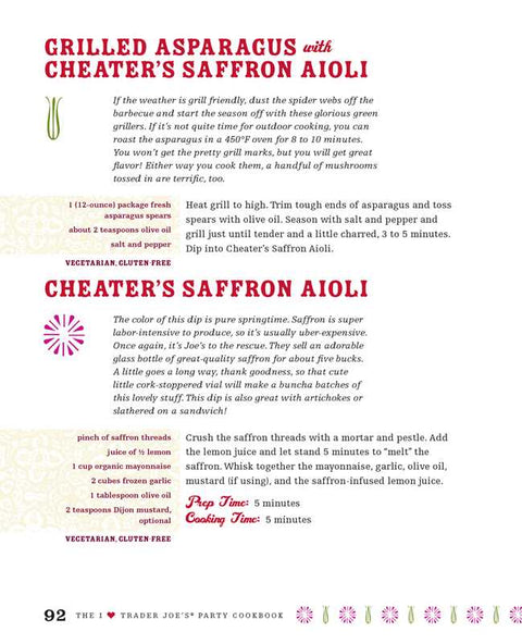 I Love Trader Joe's Party Cookbook by Cherie Mercer Twohy - image 7