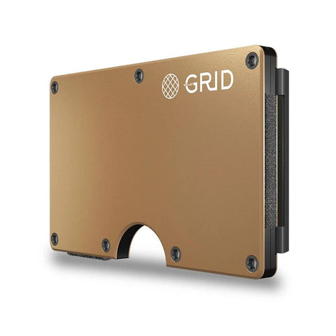 Grid Wallet // Gold Aluminum - image 4