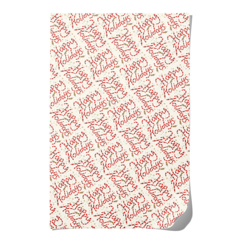 Candy Cane Holidays wrapping paper - image 3
