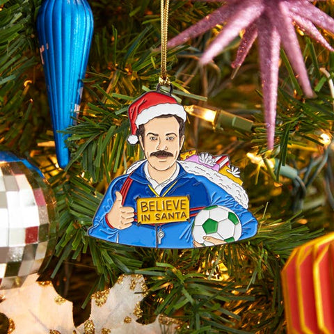 Ted Believe Enamel Holiday Ornament - image 2