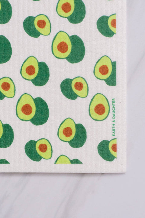 WASHCLOUD - AVO-MAZING Swedish Dish Cloth - No Tox Life