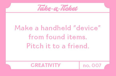 Take-a-Ticket: Creativity - image 5