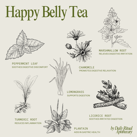 Happy Belly Loose Leaf Herbal Tea - image 4