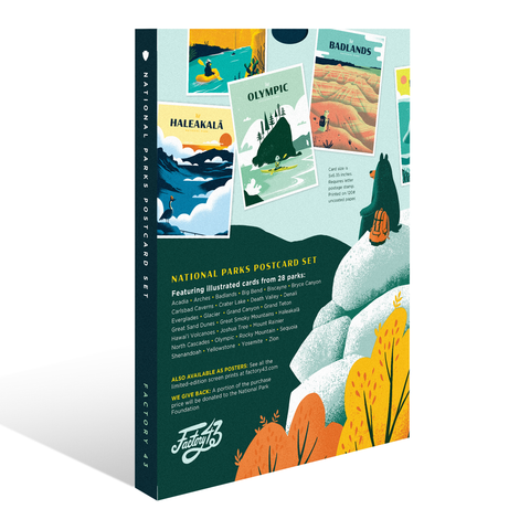 National Parks Postcard set (Second Edition) - image 3