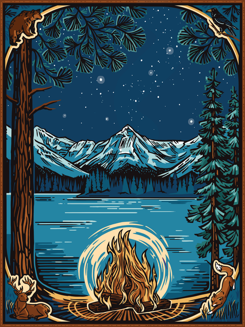 Fireside Puzzle - 500 Piece Puzzle - image 3
