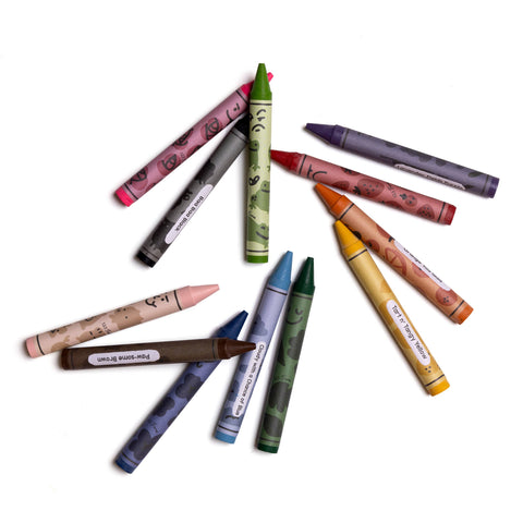 12 Beeswax Crayons - image 4