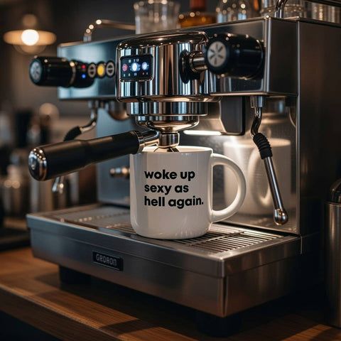 Woke Up Sexy As Hell Again Mug
