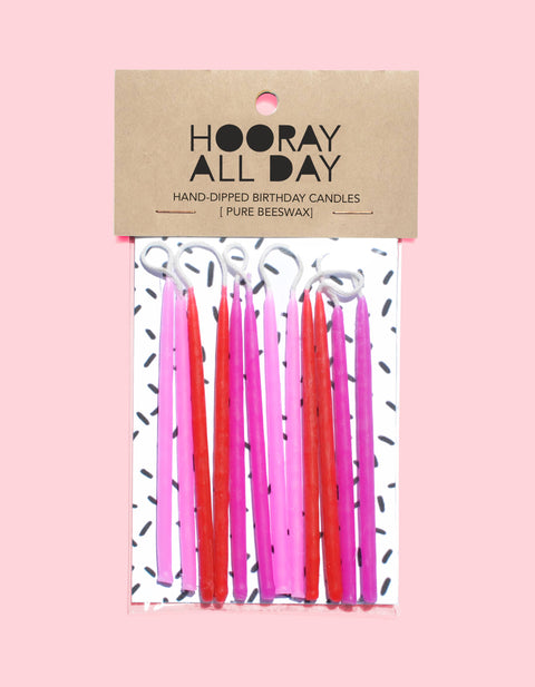 100% Beeswax Hand-Dipped Birthday Candles - image 4
