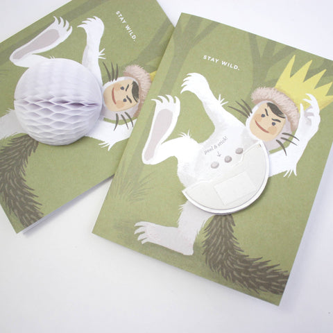 Pop-up Stay Wild Birthday Card - image 7