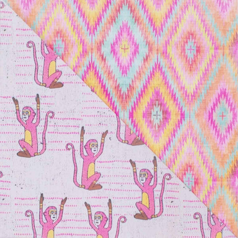 Simian Says/ Hypnotic - Double-sided Eco Wrapping Paper - image 3