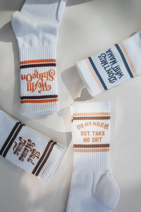 Do No Harm, Take No Shit Socks - image 4
