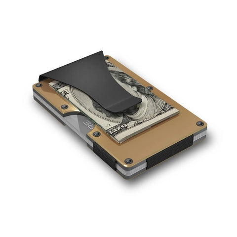 Grid Wallet // Gold Aluminum - image 3
