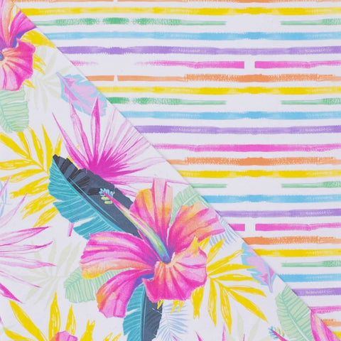 Hibiscus Fan Palm - Double-sided Eco Wrapping Paper-Everyday - image 2