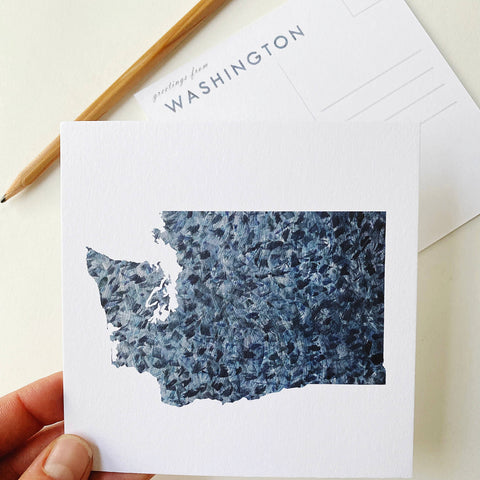 Washington State Map Postcard - image 3